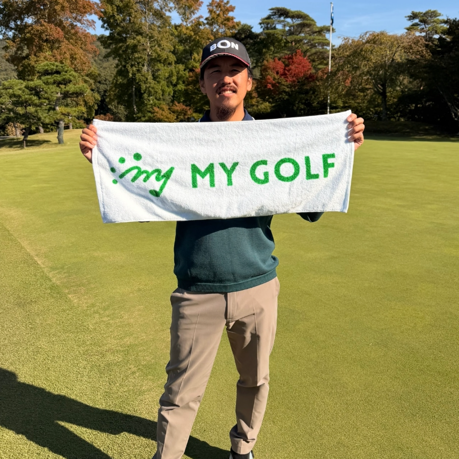 MY GOLFタオル【ホワイト】