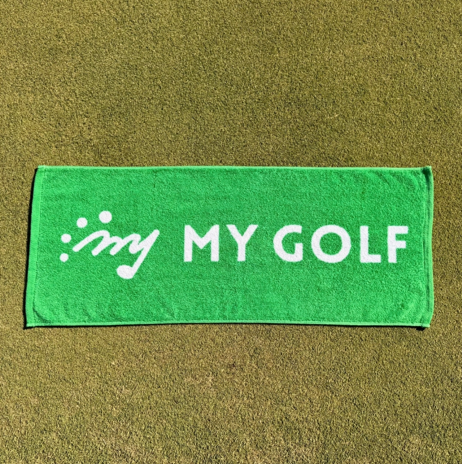 MY GOLFタオル【グリーン】