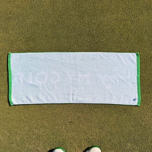 MY GOLFタオル【グリーン】